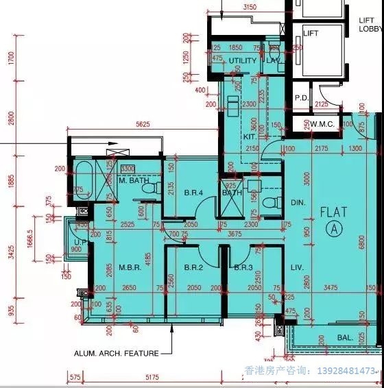 云海-香港云海户型图,价格,面积位置及学校
