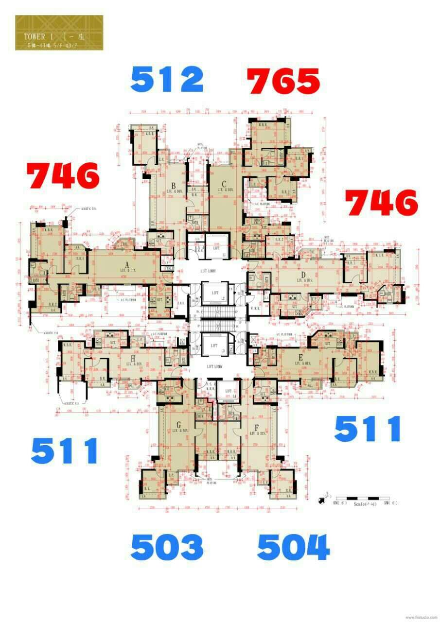 峻滢二期户型图