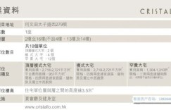 香港九龙何文田豪宅明寓户型方正实用,南北通透