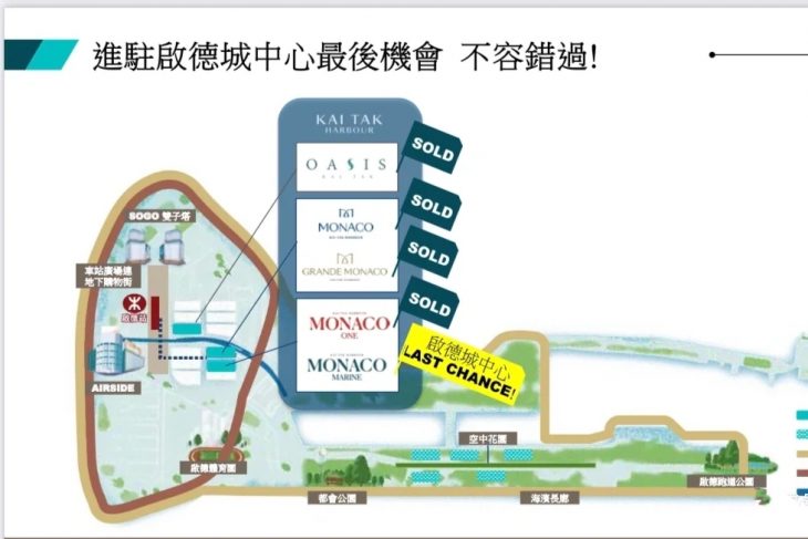 香港九龙启德新区MONACO MARINE近地铁站  第6张