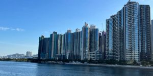 启德海湾楼盘外观