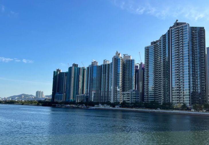 启德海湾楼盘外观