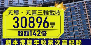 天玺天第三轮30896个认购登记