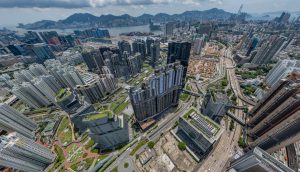 香港启德整体景观及（天玺天高空实景） (2)