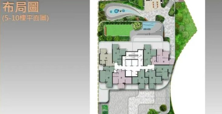 Uni Residence的户型平面图