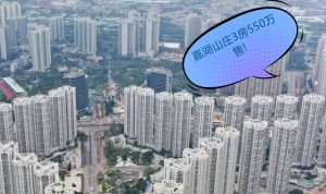 嘉湖山庄3房550万售