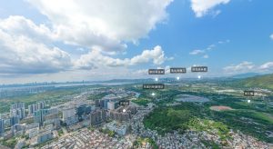 香港元朗地铁上盖the Yoho Hub Ii高空实景图 (3)