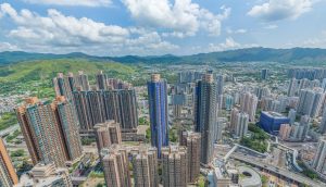 香港元朗地铁上盖the Yoho Hub Ii高空实景图 (8)