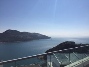 赤柱滩道六号别墅开阔的海景