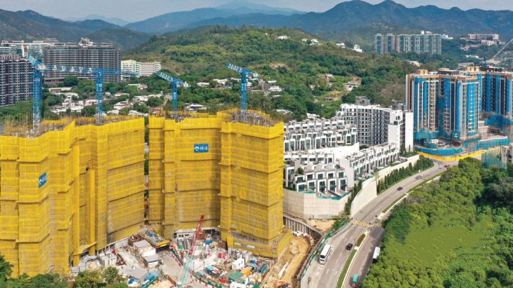 香港新楼盘飞扬