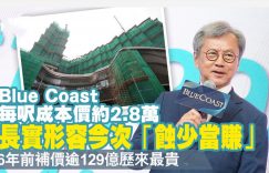 港岛南岸第3B期Blue Coast亏本卖楼