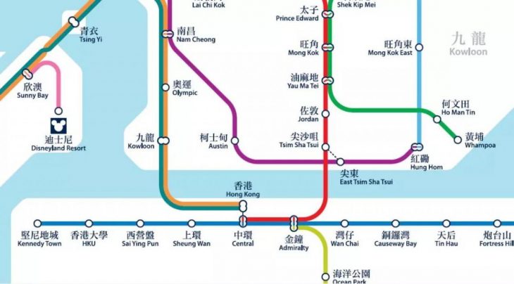 香港西九龙交通枢纽，香港高铁站和文化区